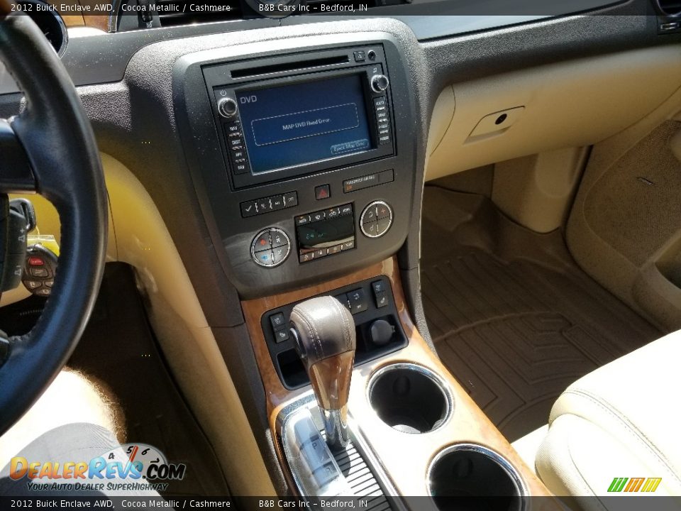 2012 Buick Enclave AWD Cocoa Metallic / Cashmere Photo #29