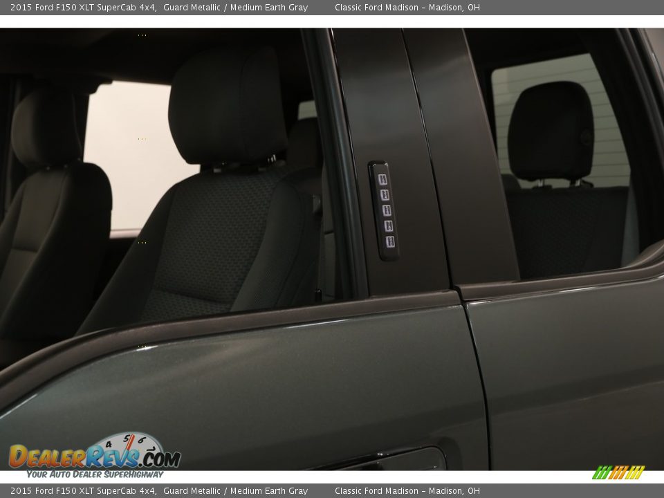 2015 Ford F150 XLT SuperCab 4x4 Guard Metallic / Medium Earth Gray Photo #4