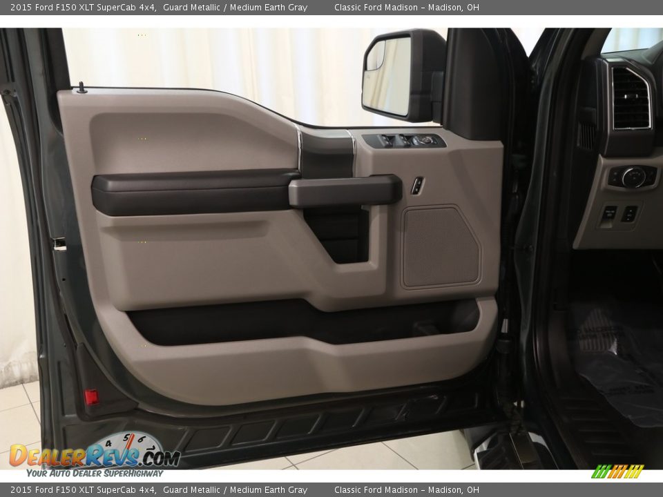 2015 Ford F150 XLT SuperCab 4x4 Guard Metallic / Medium Earth Gray Photo #5
