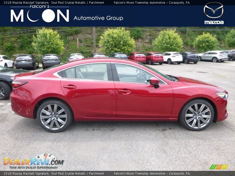 2018 Mazda Mazda6 Signature Soul Red Crystal Metallic / Parchment Photo #1