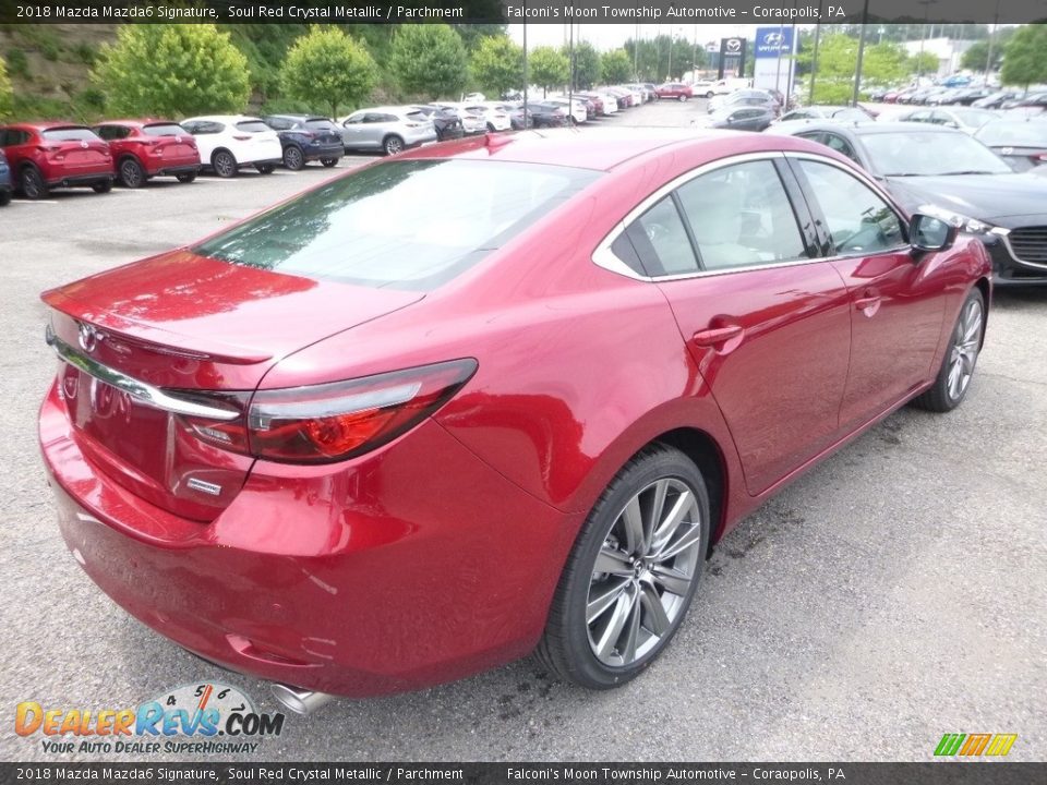 2018 Mazda Mazda6 Signature Soul Red Crystal Metallic / Parchment Photo #2