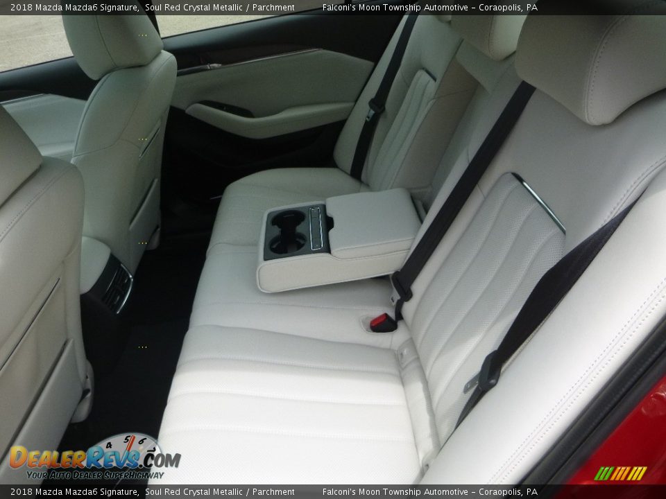 2018 Mazda Mazda6 Signature Soul Red Crystal Metallic / Parchment Photo #8