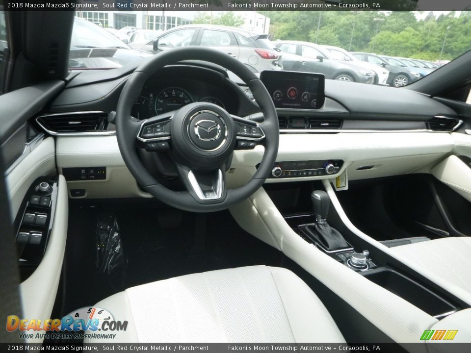 2018 Mazda Mazda6 Signature Soul Red Crystal Metallic / Parchment Photo #9