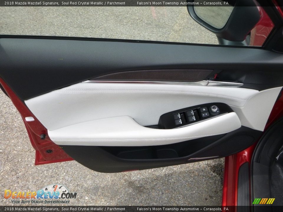 2018 Mazda Mazda6 Signature Soul Red Crystal Metallic / Parchment Photo #10