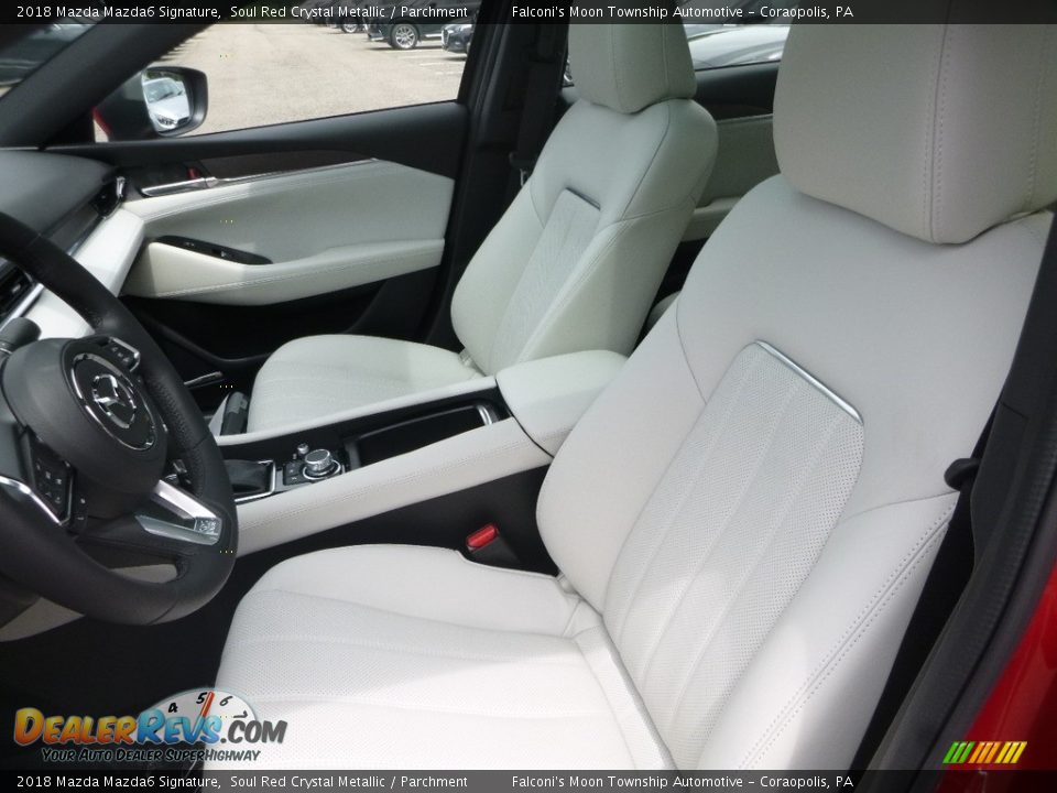 2018 Mazda Mazda6 Signature Soul Red Crystal Metallic / Parchment Photo #11
