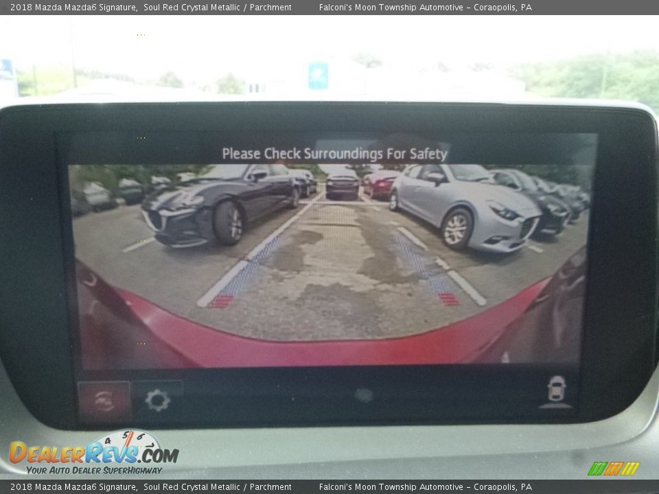2018 Mazda Mazda6 Signature Soul Red Crystal Metallic / Parchment Photo #14