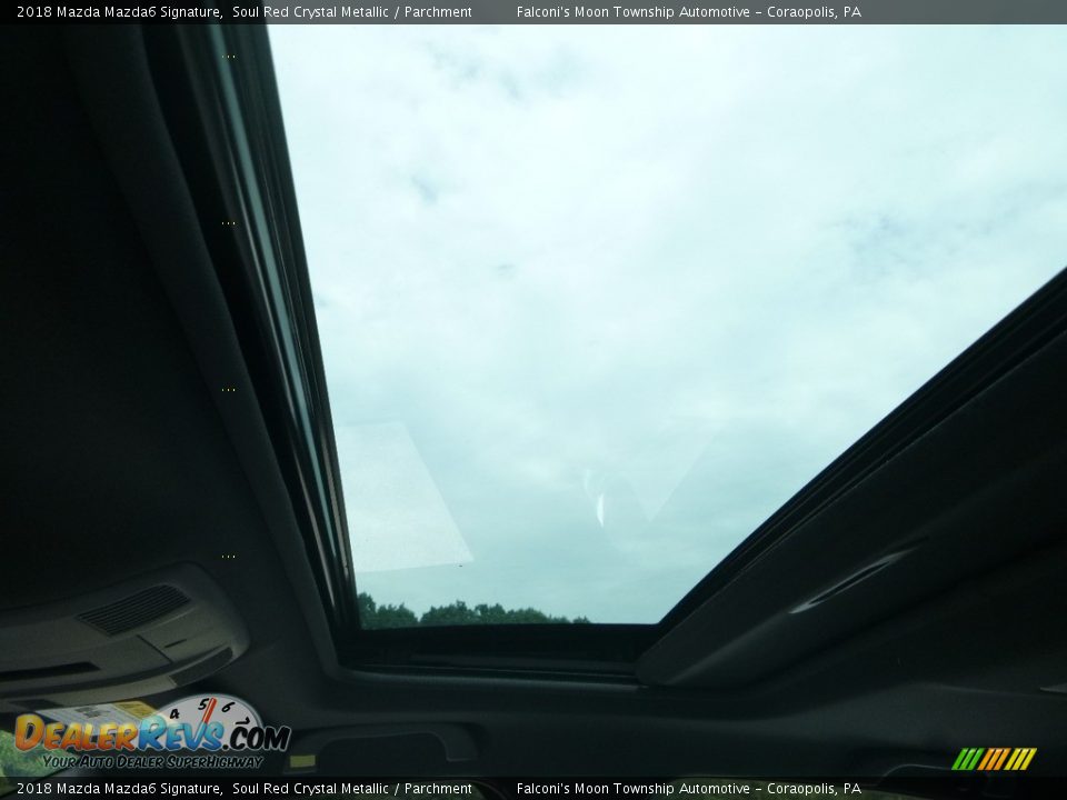 2018 Mazda Mazda6 Signature Soul Red Crystal Metallic / Parchment Photo #15