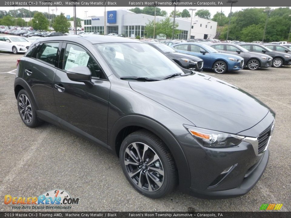 Front 3/4 View of 2019 Mazda CX-3 Touring AWD Photo #3