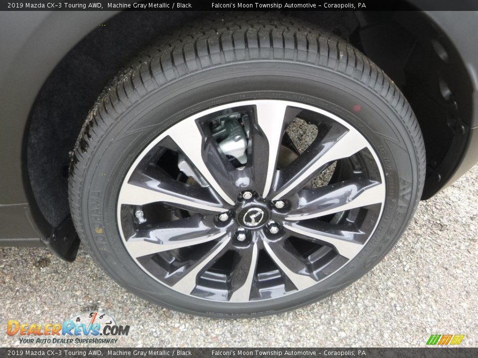 2019 Mazda CX-3 Touring AWD Machine Gray Metallic / Black Photo #8