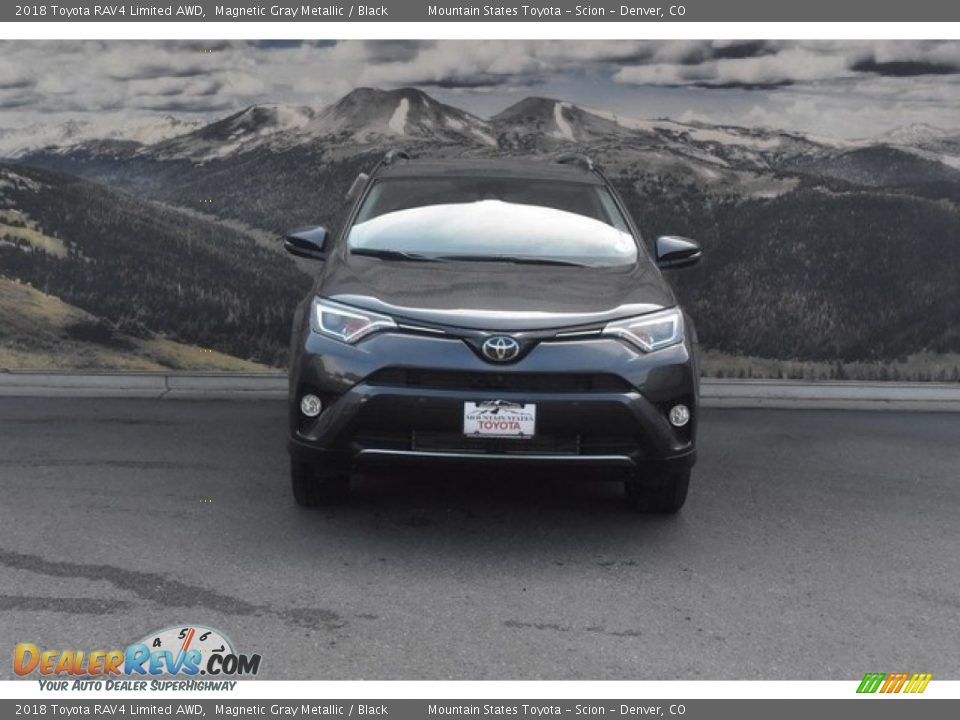 2018 Toyota RAV4 Limited AWD Magnetic Gray Metallic / Black Photo #2