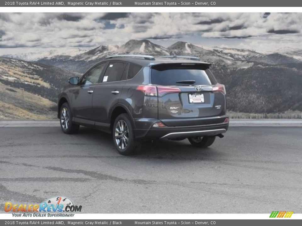 2018 Toyota RAV4 Limited AWD Magnetic Gray Metallic / Black Photo #3
