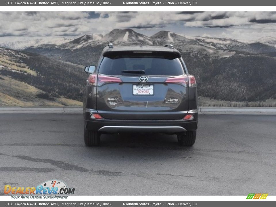2018 Toyota RAV4 Limited AWD Magnetic Gray Metallic / Black Photo #4