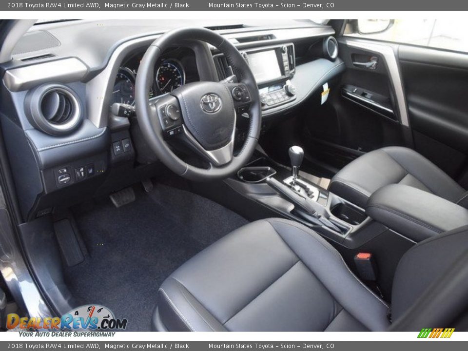 2018 Toyota RAV4 Limited AWD Magnetic Gray Metallic / Black Photo #5