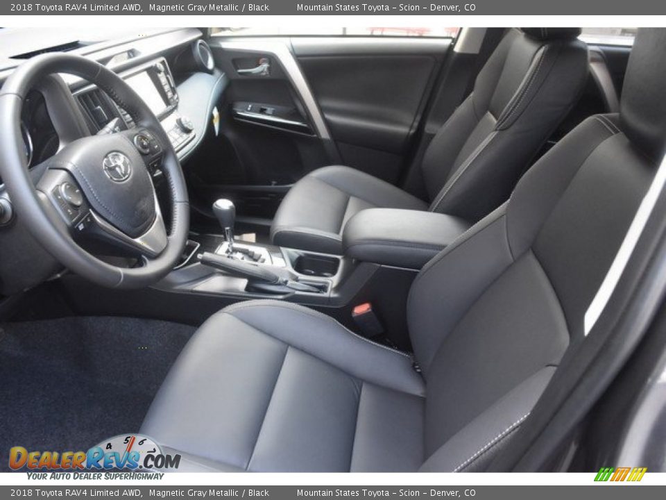 2018 Toyota RAV4 Limited AWD Magnetic Gray Metallic / Black Photo #6
