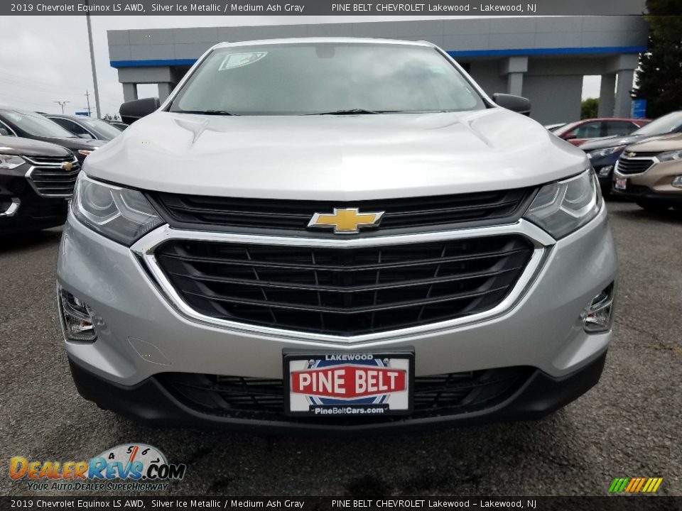 2019 Chevrolet Equinox LS AWD Silver Ice Metallic / Medium Ash Gray Photo #2