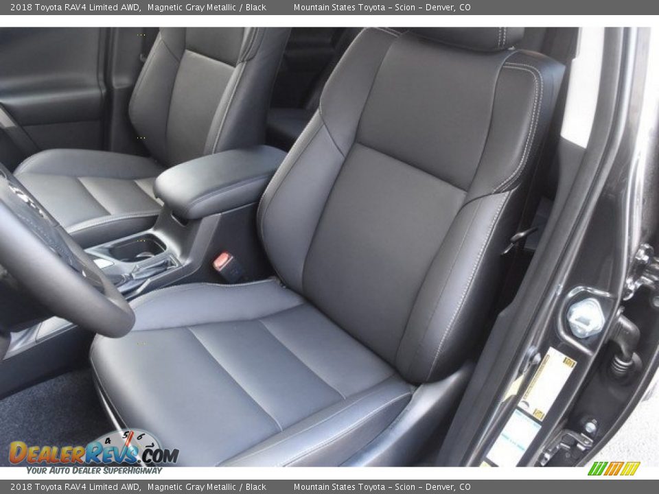 2018 Toyota RAV4 Limited AWD Magnetic Gray Metallic / Black Photo #7