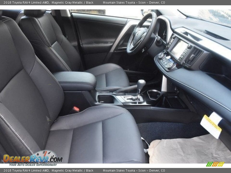 2018 Toyota RAV4 Limited AWD Magnetic Gray Metallic / Black Photo #12