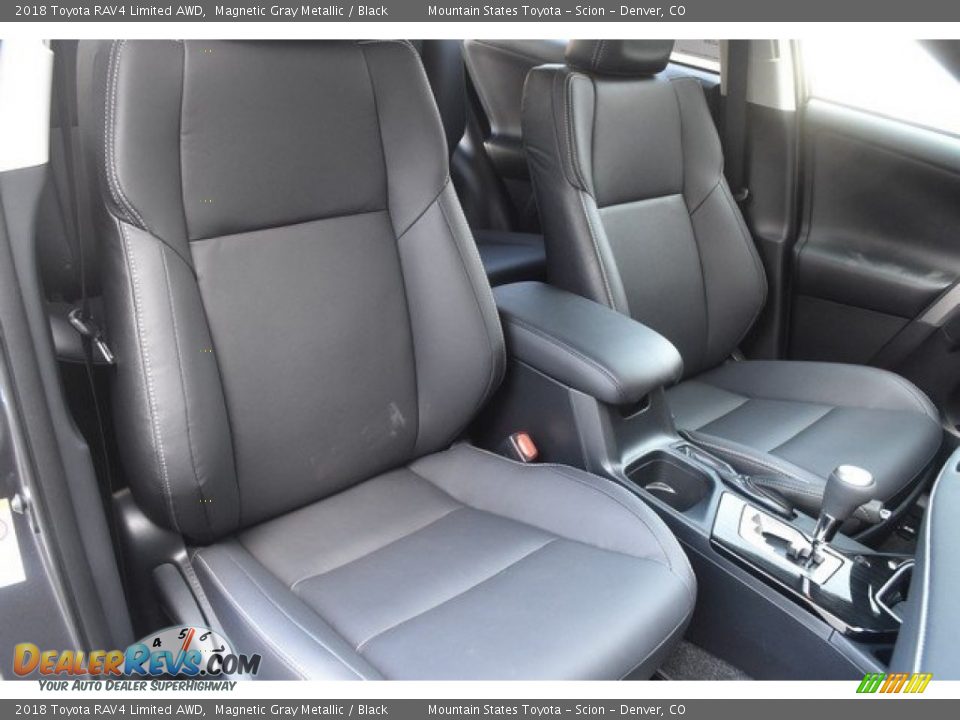 2018 Toyota RAV4 Limited AWD Magnetic Gray Metallic / Black Photo #13