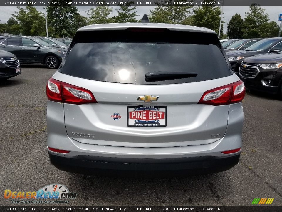 2019 Chevrolet Equinox LS AWD Silver Ice Metallic / Medium Ash Gray Photo #5
