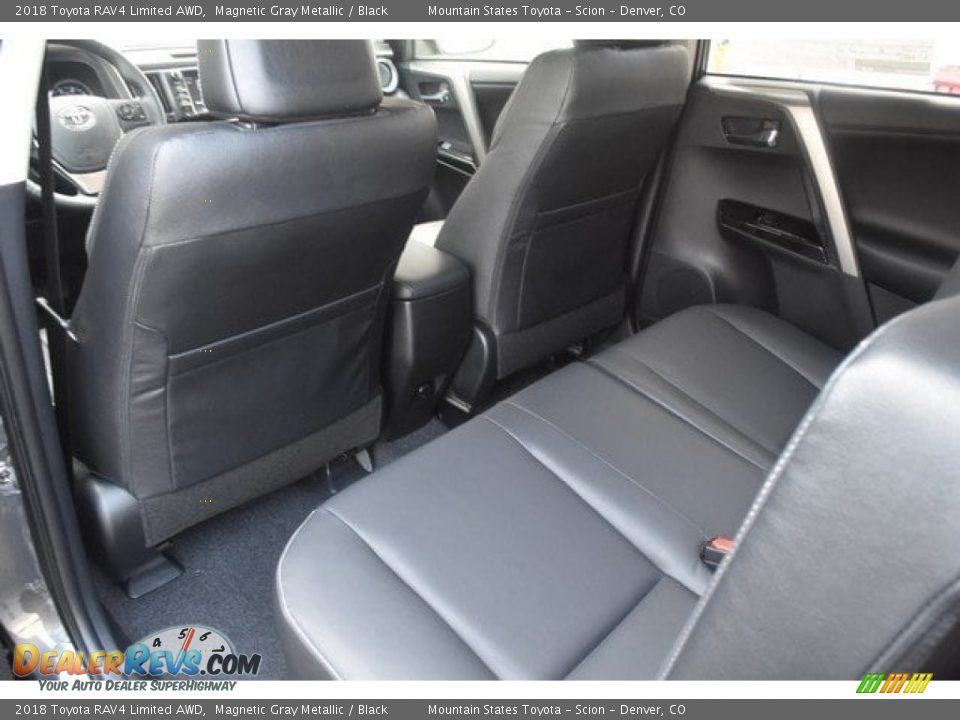 2018 Toyota RAV4 Limited AWD Magnetic Gray Metallic / Black Photo #14