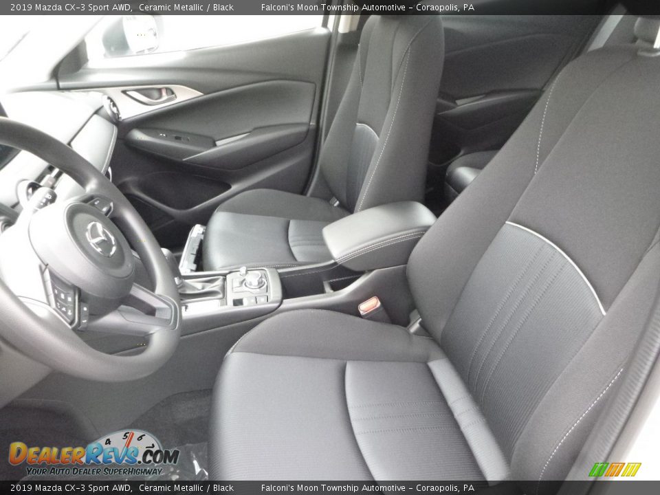 Front Seat of 2019 Mazda CX-3 Sport AWD Photo #12