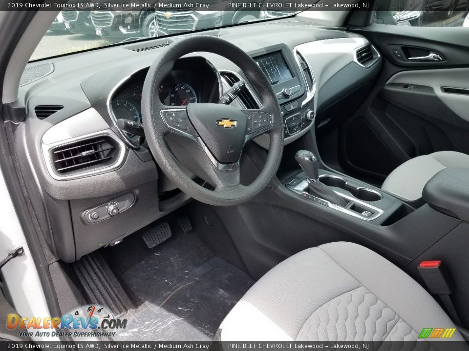 2019 Chevrolet Equinox LS AWD Silver Ice Metallic / Medium Ash Gray Photo #7