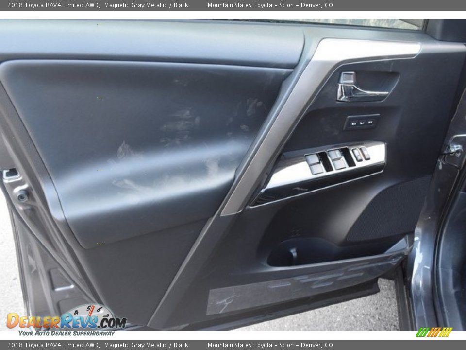 2018 Toyota RAV4 Limited AWD Magnetic Gray Metallic / Black Photo #20