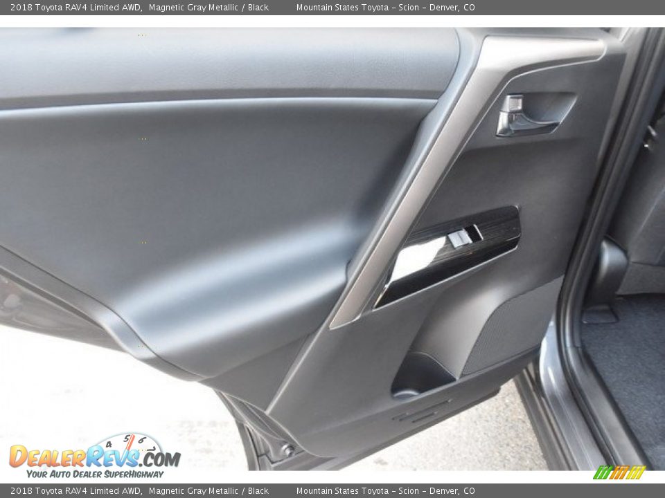 2018 Toyota RAV4 Limited AWD Magnetic Gray Metallic / Black Photo #21