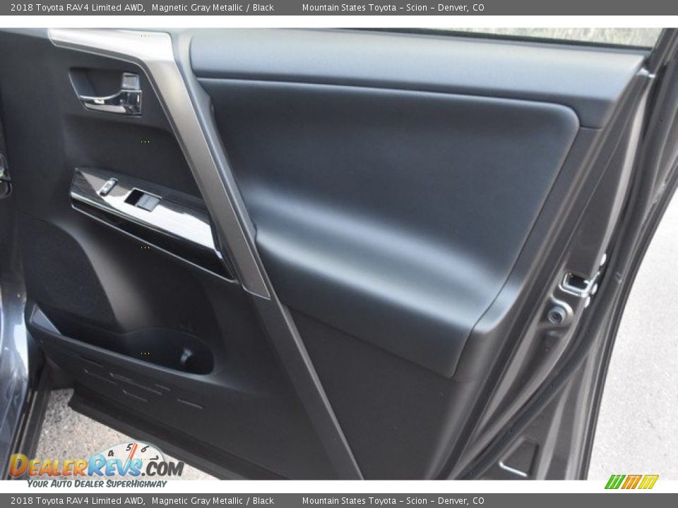 2018 Toyota RAV4 Limited AWD Magnetic Gray Metallic / Black Photo #22