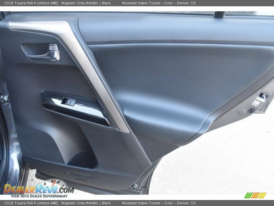 2018 Toyota RAV4 Limited AWD Magnetic Gray Metallic / Black Photo #23