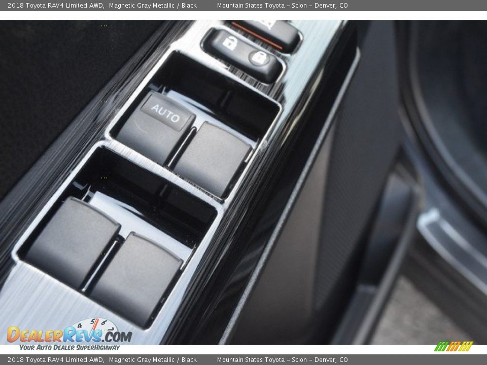 2018 Toyota RAV4 Limited AWD Magnetic Gray Metallic / Black Photo #24