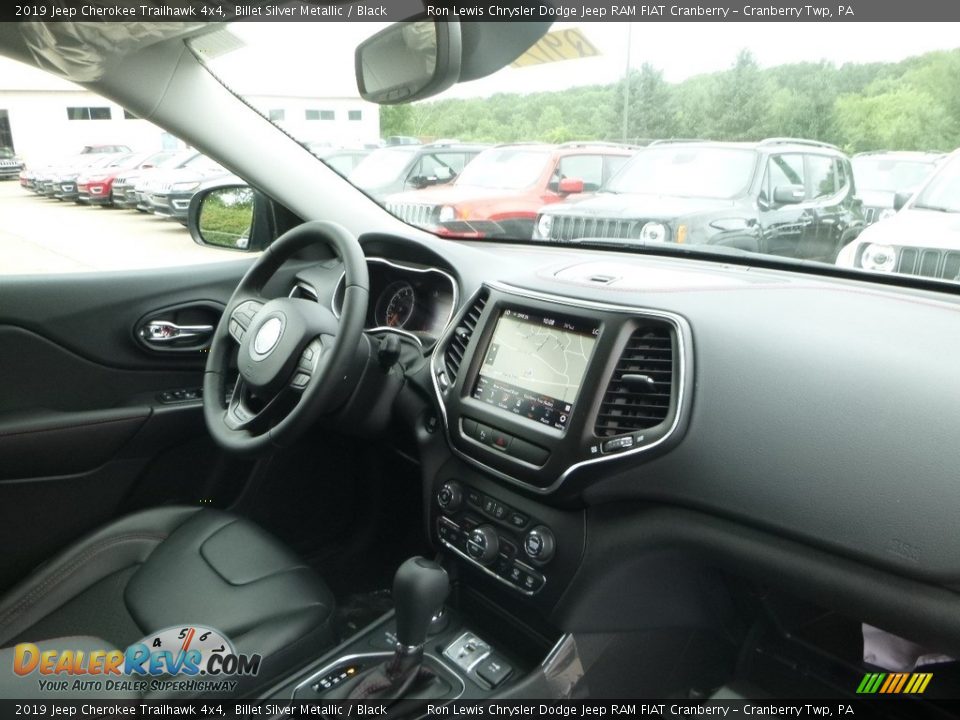 2019 Jeep Cherokee Trailhawk 4x4 Billet Silver Metallic / Black Photo #11