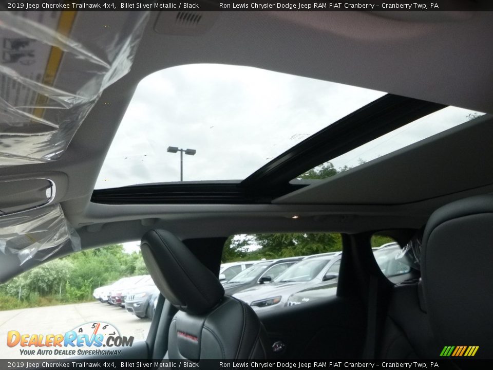 2019 Jeep Cherokee Trailhawk 4x4 Billet Silver Metallic / Black Photo #16