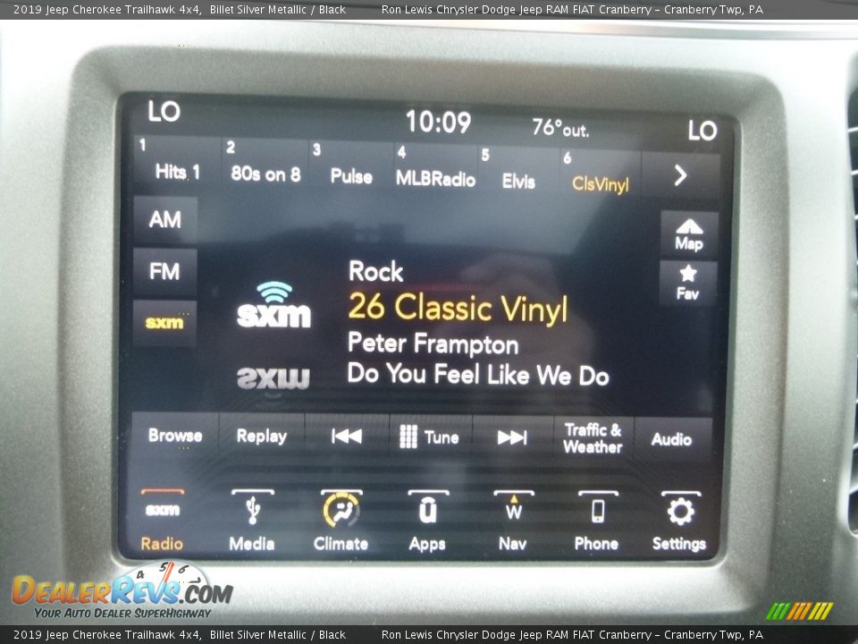 2019 Jeep Cherokee Trailhawk 4x4 Billet Silver Metallic / Black Photo #18