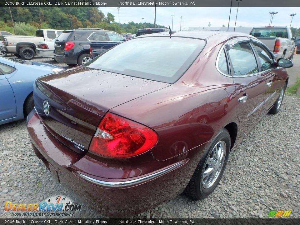 2006 Buick LaCrosse CXL Dark Garnet Metallic / Ebony Photo #4