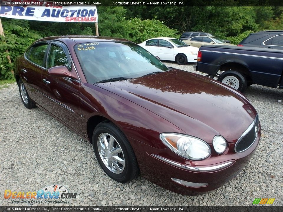 2006 Buick LaCrosse CXL Dark Garnet Metallic / Ebony Photo #5
