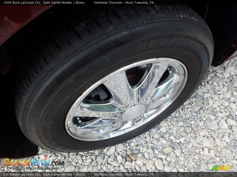 2006 Buick LaCrosse CXL Dark Garnet Metallic / Ebony Photo #7