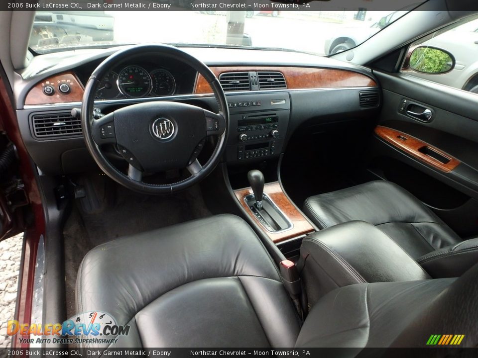 2006 Buick LaCrosse CXL Dark Garnet Metallic / Ebony Photo #10