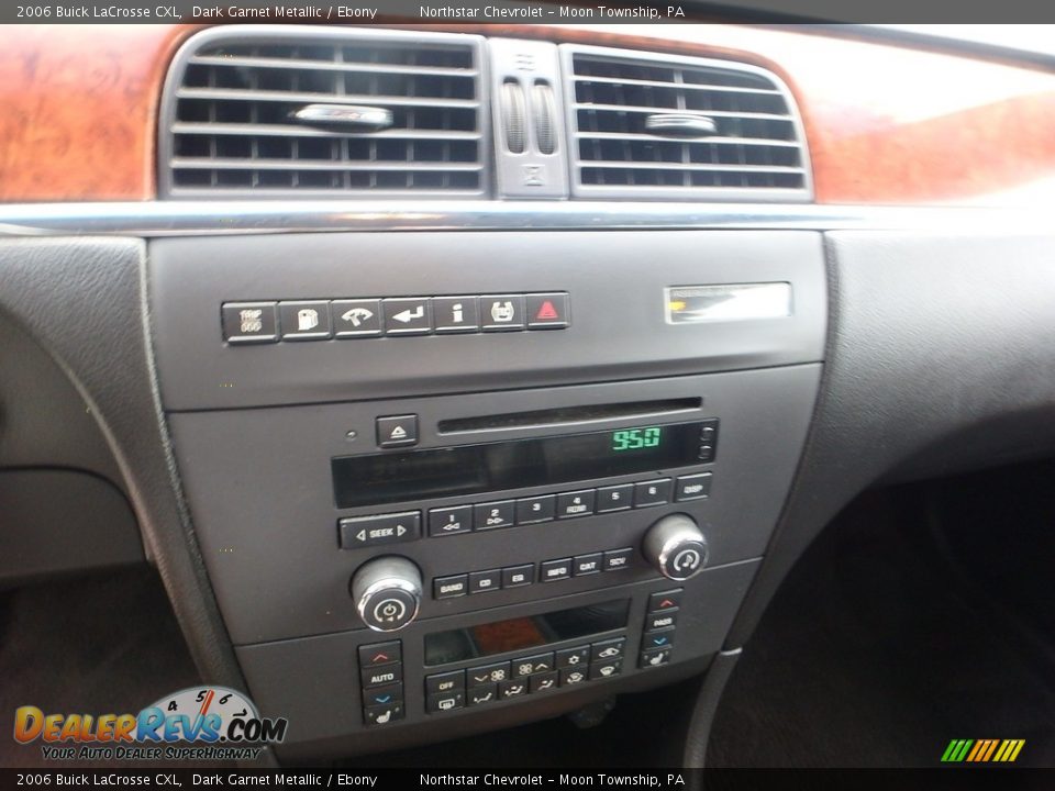 2006 Buick LaCrosse CXL Dark Garnet Metallic / Ebony Photo #13