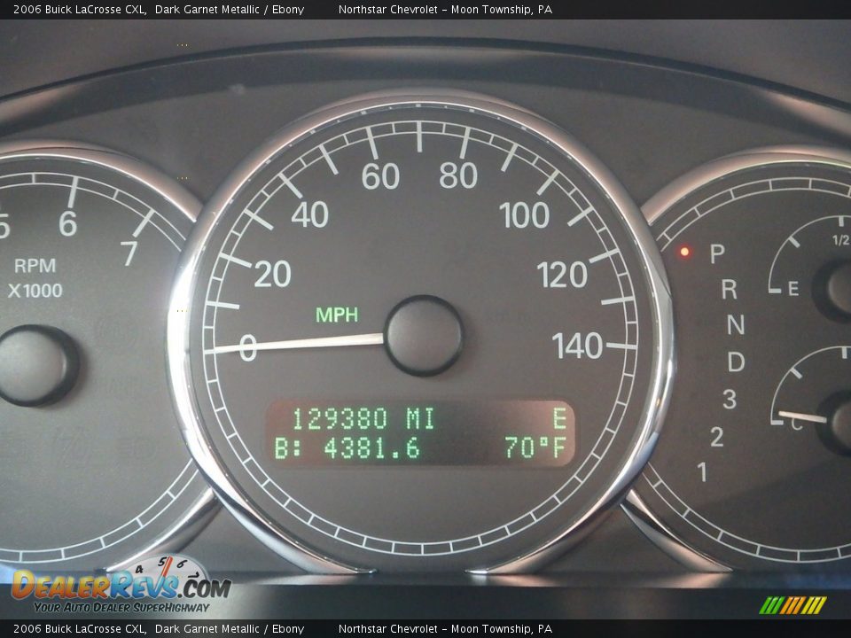 2006 Buick LaCrosse CXL Dark Garnet Metallic / Ebony Photo #15