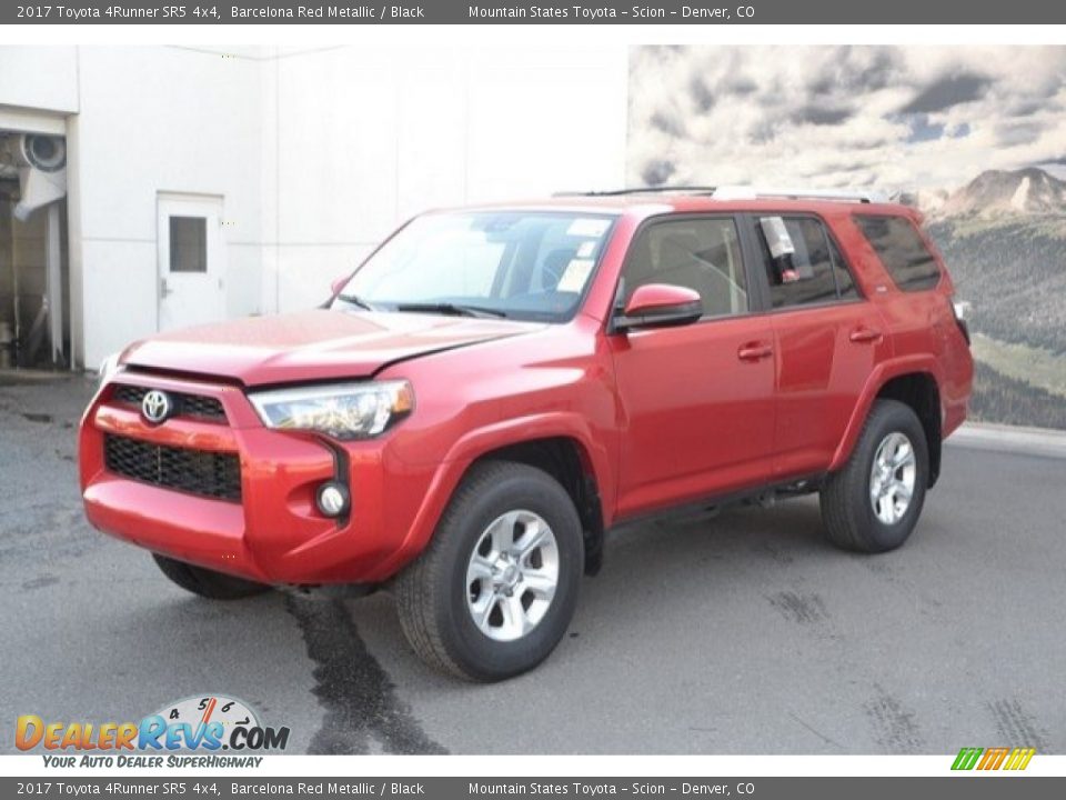 2017 Toyota 4Runner SR5 4x4 Barcelona Red Metallic / Black Photo #2