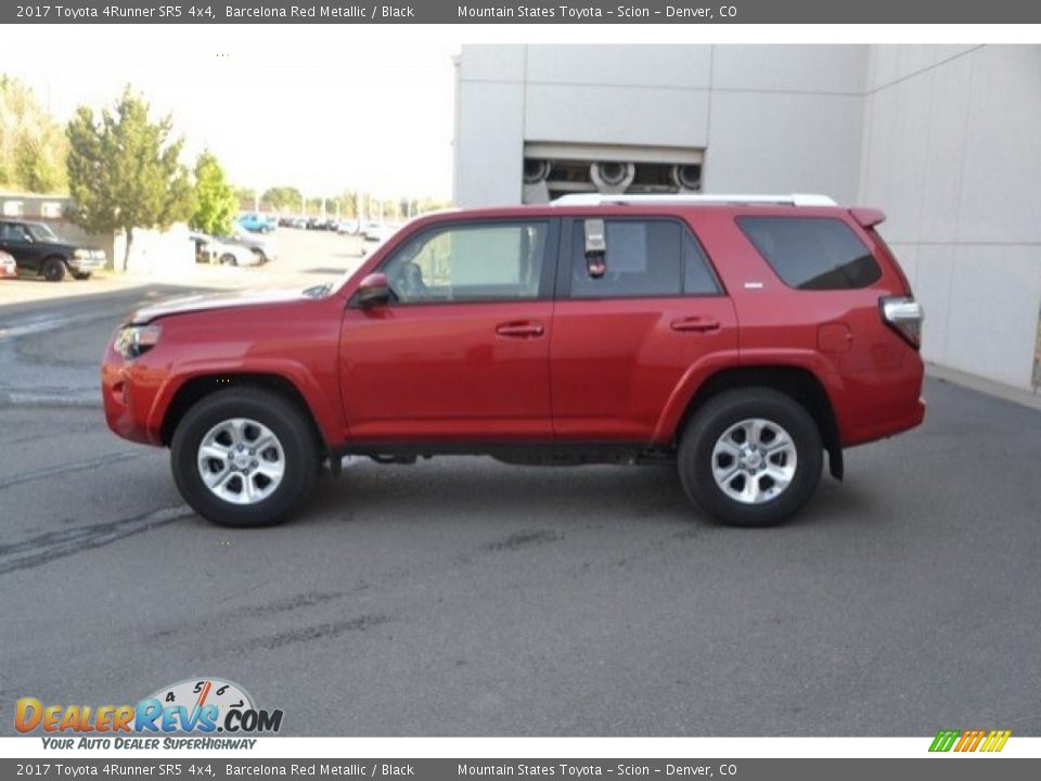 2017 Toyota 4Runner SR5 4x4 Barcelona Red Metallic / Black Photo #3