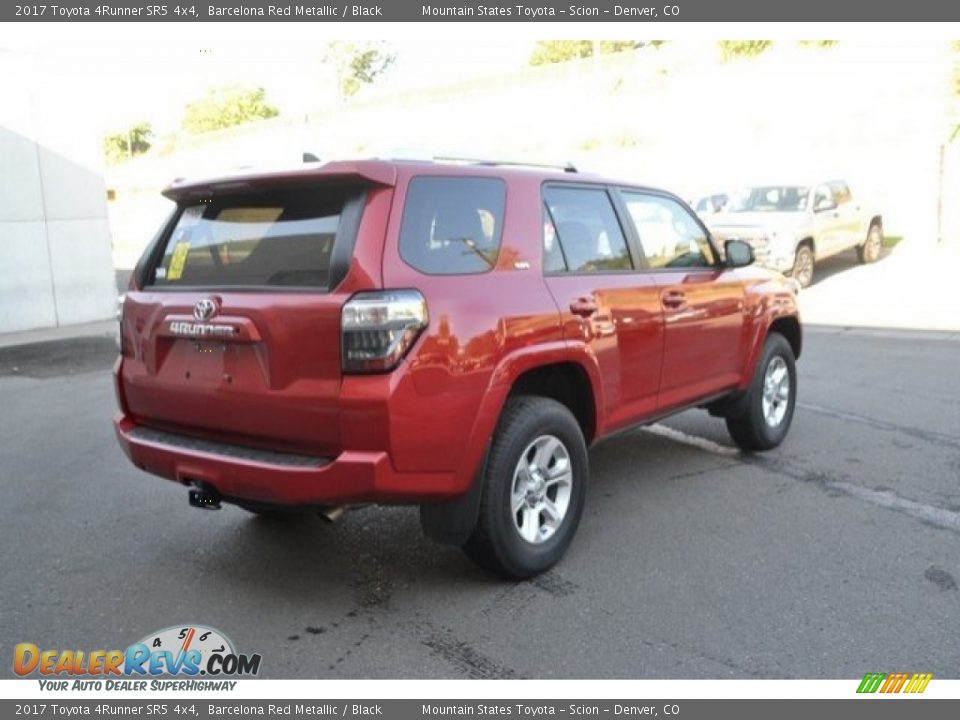 2017 Toyota 4Runner SR5 4x4 Barcelona Red Metallic / Black Photo #6