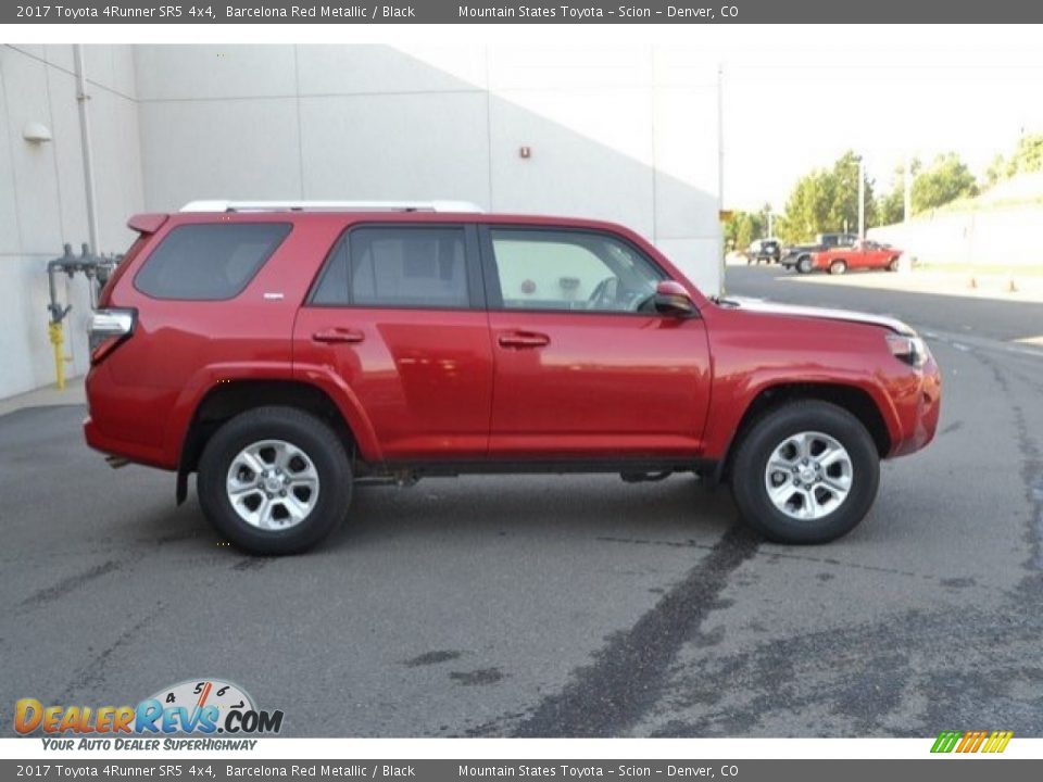 2017 Toyota 4Runner SR5 4x4 Barcelona Red Metallic / Black Photo #7