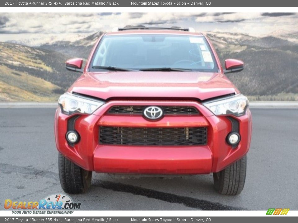 2017 Toyota 4Runner SR5 4x4 Barcelona Red Metallic / Black Photo #8