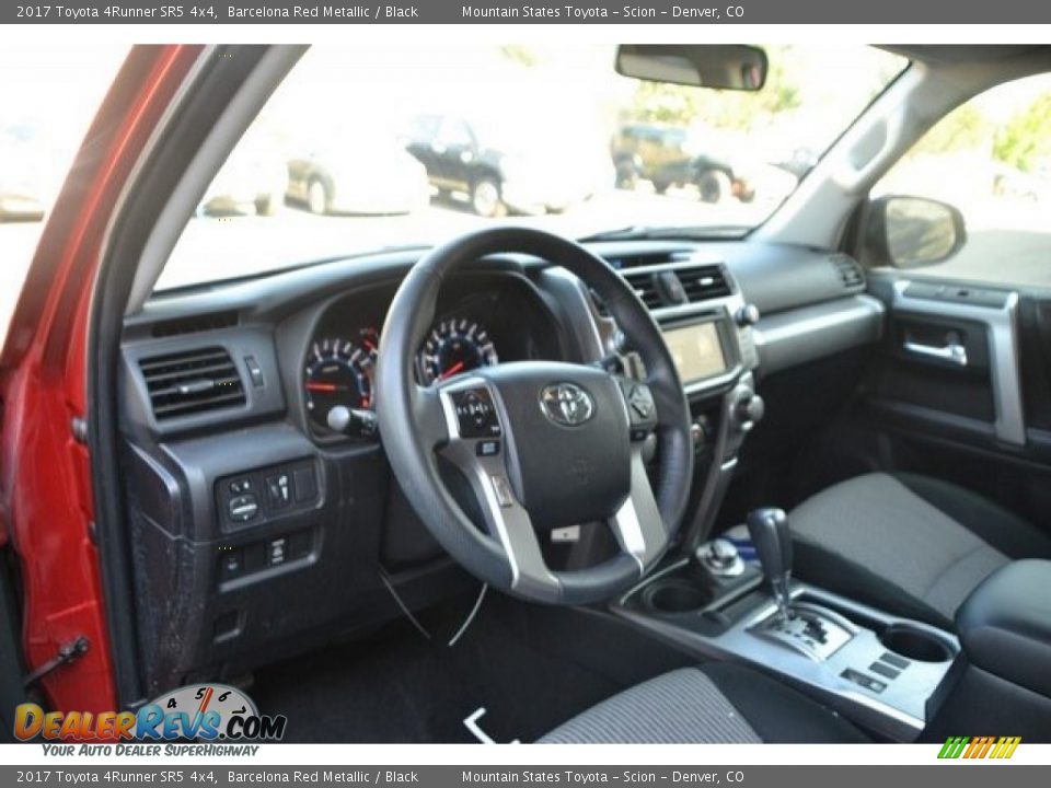 2017 Toyota 4Runner SR5 4x4 Barcelona Red Metallic / Black Photo #10