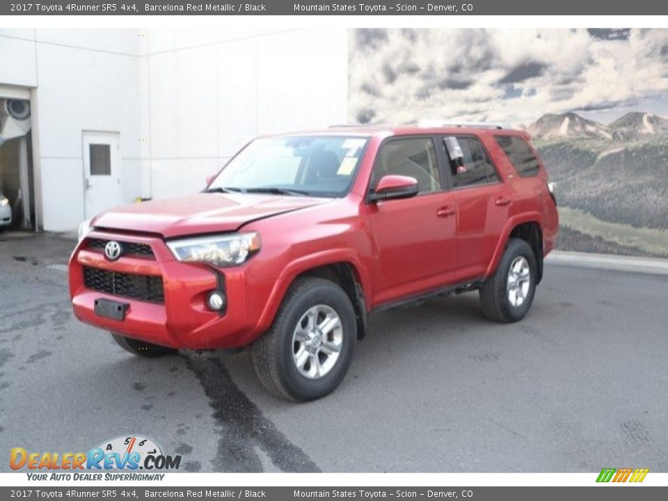 2017 Toyota 4Runner SR5 4x4 Barcelona Red Metallic / Black Photo #2