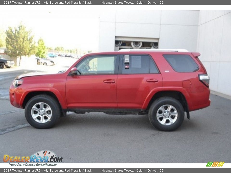 2017 Toyota 4Runner SR5 4x4 Barcelona Red Metallic / Black Photo #3