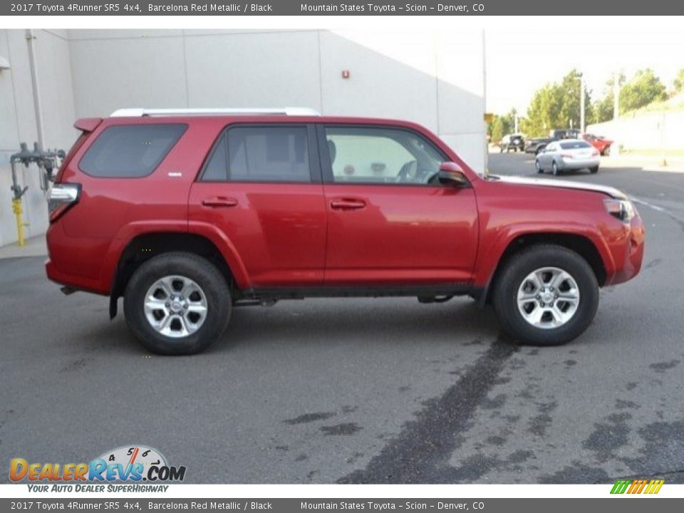 2017 Toyota 4Runner SR5 4x4 Barcelona Red Metallic / Black Photo #7