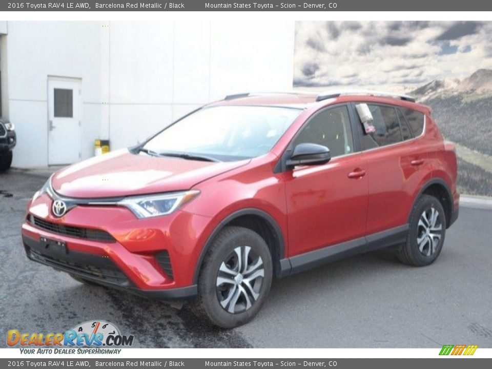2016 Toyota RAV4 LE AWD Barcelona Red Metallic / Black Photo #2